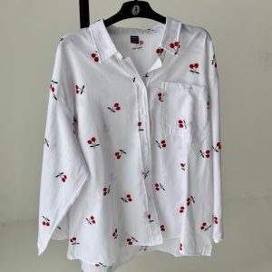 شومیز آلبالویی نخی 🍒